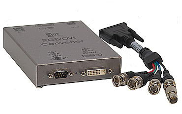 RGB-CGA-MDA-EGA to VGA & DVI -converters / muuntajat